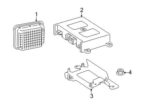 2011 Mercedes-Benz S400 Electrical Components Diagram 9