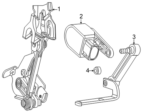 2021 Mercedes-Benz GLS63 AMG Electrical Components Diagram 2