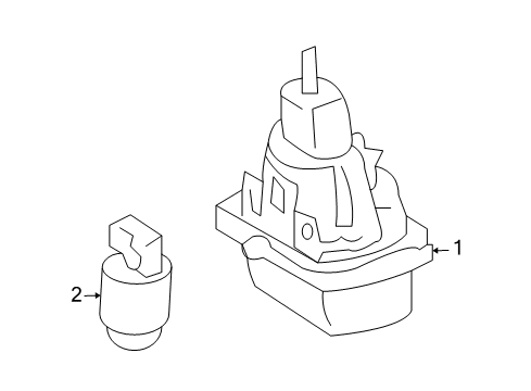 2009 Mercedes-Benz CL550 License Lamps Diagram