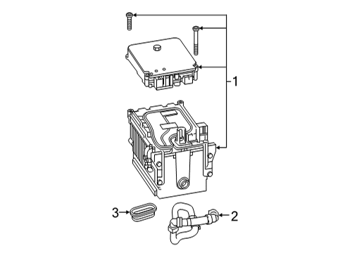 2020 Mercedes-Benz AMG GT 53 Battery Diagram 2