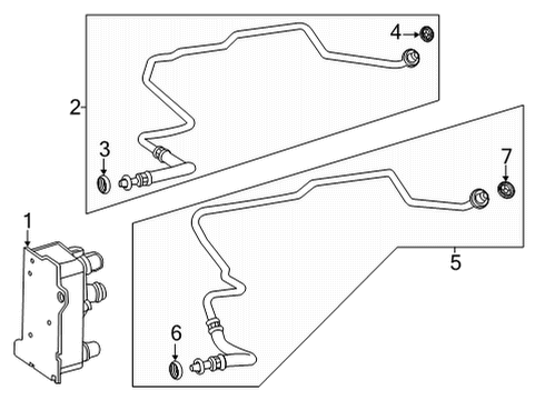 Oil Return Tube Diagram for 167-500-41-01