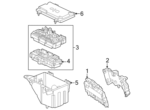 2023 Mercedes-Benz EQS 450 SUV Fuse & Relay Diagram 1