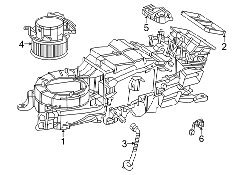 Drain Hose Diagram for 223-832-07-00