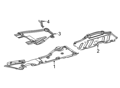 2021 Mercedes-Benz GLE63 AMG S Floor Diagram 3