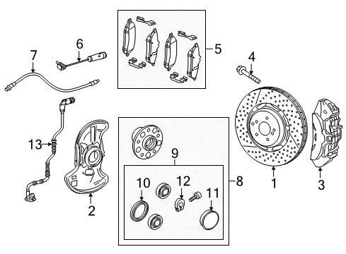 Caliper Diagram for 172-421-12-98