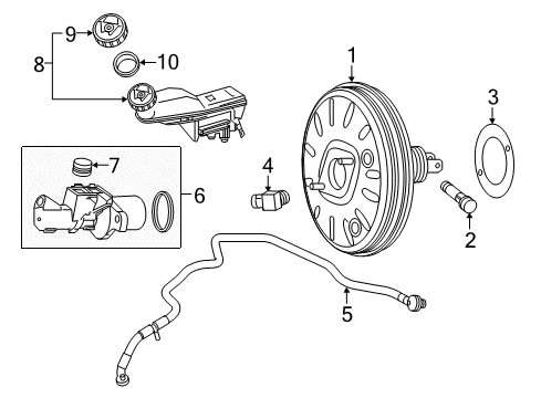 2018 Mercedes-Benz GLA250 Hydraulic System Diagram 1