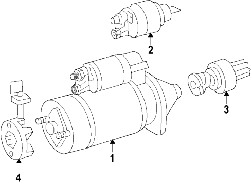 2010 Mercedes-Benz E550 Starter, Charging Diagram