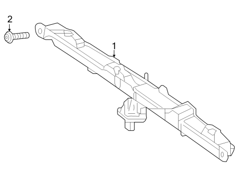 2023 Mercedes-Benz EQB 350 High Mount Lamps Diagram