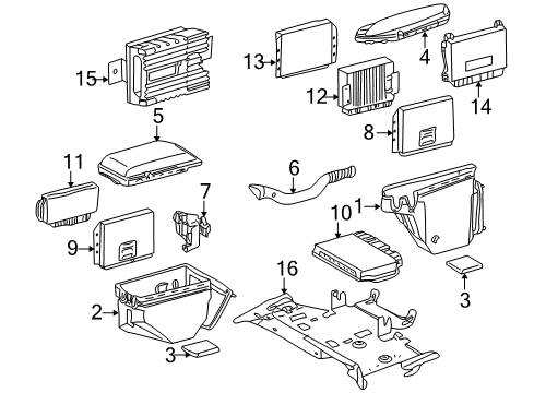 2006 Mercedes-Benz S430 Stability Control Diagram 1