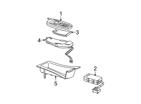 2008 Mercedes-Benz E350 Electrical Components Diagram 4