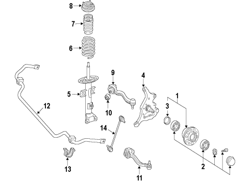 Knuckle Diagram for 204-332-20-01