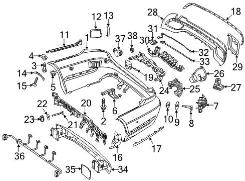 2014 Mercedes-Benz E250 Parking Aid Diagram 5