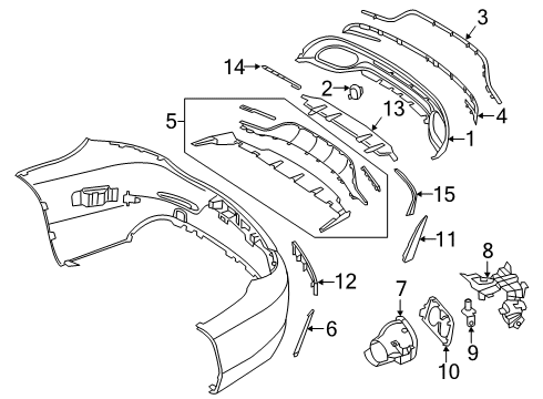 Lower Cover Diagram for 205-885-68-03