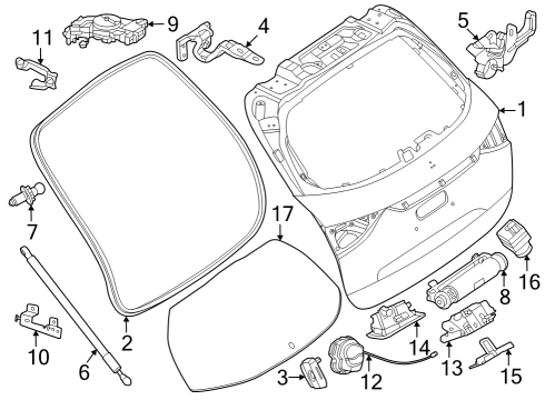 Bracket Diagram for 206-546-67-01