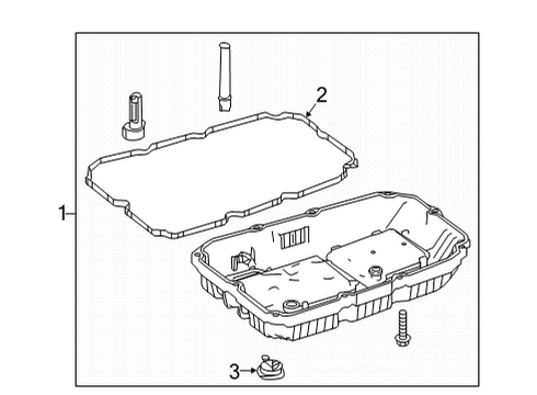 2022 Mercedes-Benz E450 Transmission Components Diagram 2