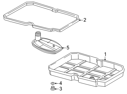 2005 Mercedes-Benz G500 Transmission Diagram