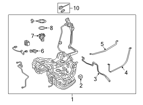 2018 Mercedes-Benz S63 AMG Fuel System Components