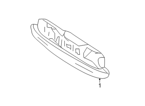 2020 Mercedes-Benz GLC43 AMG Parking Aid Diagram 1