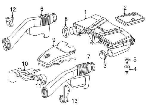 Intake Pipe Diagram for 137-090-02-82