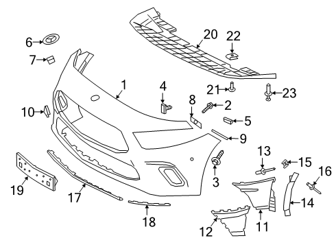 Control Module Bolt Diagram for 910105-005000