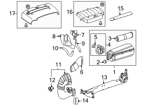 Oxygen Sensor Diagram for 003-542-72-18