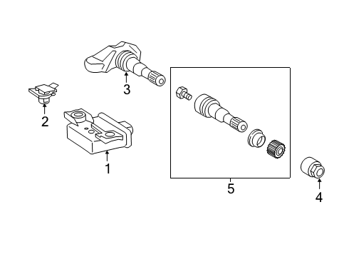 2020 Mercedes-Benz Sprinter 2500 Tire Pressure Monitoring, Electrical Diagram