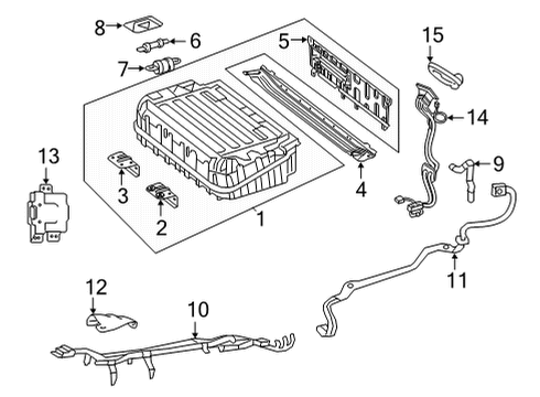 Battery Diagram for 789-340-43-21