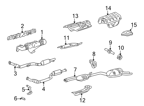 Converter & Pipe Diagram for 210-490-44-19-80