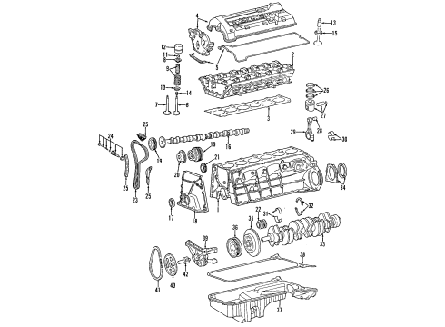 Oil Pan Diagram for 104-014-15-02