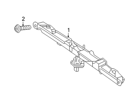 2021 Mercedes-Benz GLA35 AMG High Mount Lamps Diagram