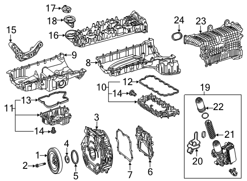 2019 Mercedes-Benz CLS450 Filters Diagram 2