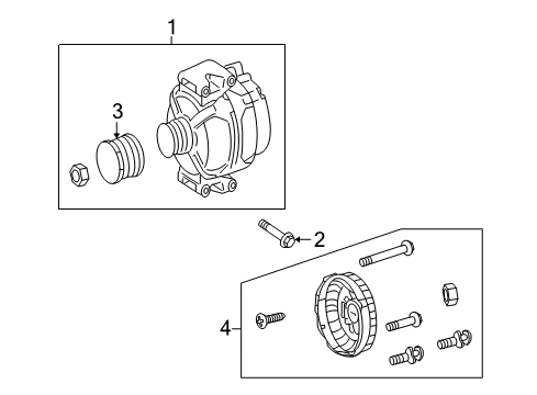 2010 Mercedes-Benz E350 Alternator Diagram 2