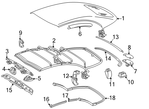 Actuator Seal Diagram for 208-774-07-96