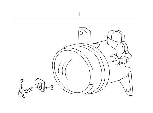 Daytime Run Lamp Diagram for 212-820-03-56