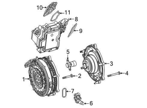 2022 Mercedes-Benz GLS450 Alternator