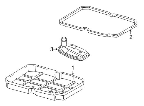 2004 Mercedes-Benz SLK320 Transmission Diagram