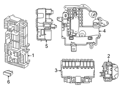 Fuse & Relay Box Diagram for 223-540-81-44