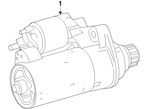 2014 Mercedes-Benz CLA250 Starter