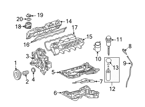 2006 Mercedes-Benz CLS55 AMG Filters Diagram 2