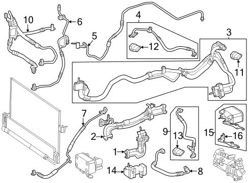 Suction Line Diagram for 296-830-41-00