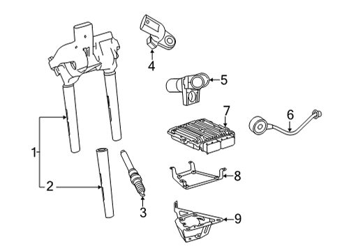 2016 Mercedes-Benz AMG GT S Ignition System Diagram