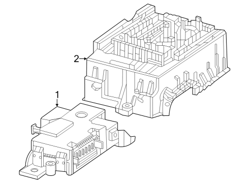 2023 Mercedes-Benz EQE 350 SUV Fuse & Relay Diagram 3