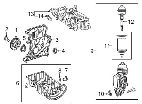 2020 Mercedes-Benz A35 AMG Intake Manifold