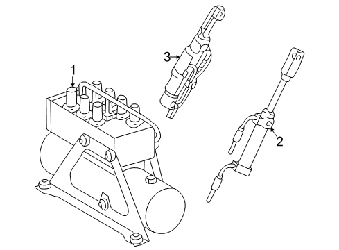 2002 Mercedes-Benz CLK320 Convertible Top Diagram 2