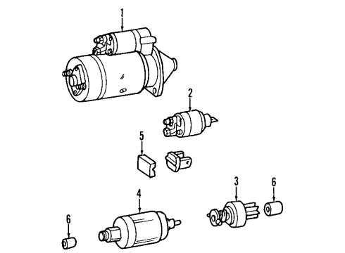 Starter Diagram for 278-906-06-00-80