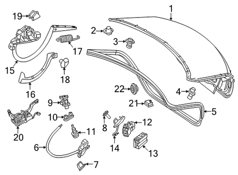 2021 Mercedes-Benz E350 Trunk