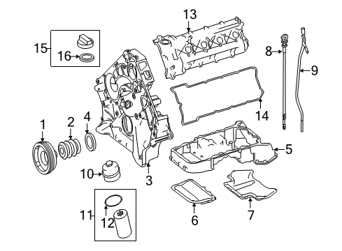 2012 Mercedes-Benz SL63 AMG Filters Diagram 2