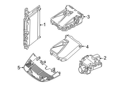 2016 Mercedes-Benz GL450 Electrical Components Diagram 4