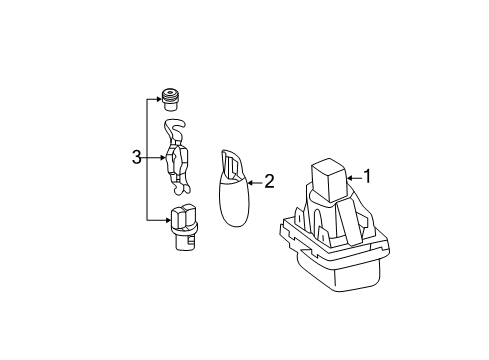 2011 Mercedes-Benz E550 Bulbs Diagram 8