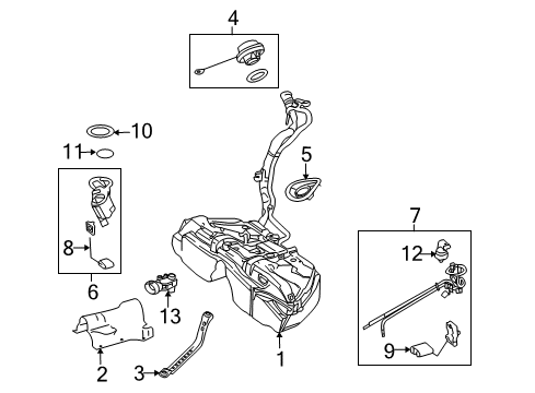 2016 Mercedes-Benz E550 Fuel Supply Diagram